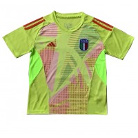 Echipament fotbal Italia Portar Tricou Acasa European 2024 maneca scurta